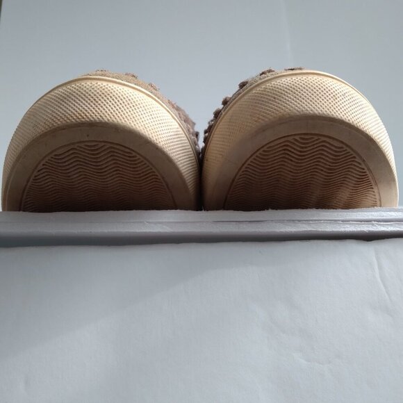 Mossimo Supply Co Taupe Suede Double Fringed Ankle Boots  Sz 6 - Picture 8 of 10